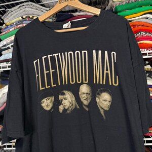 Fleetwood Mac 2013 tour merch black band t shirt 3xl